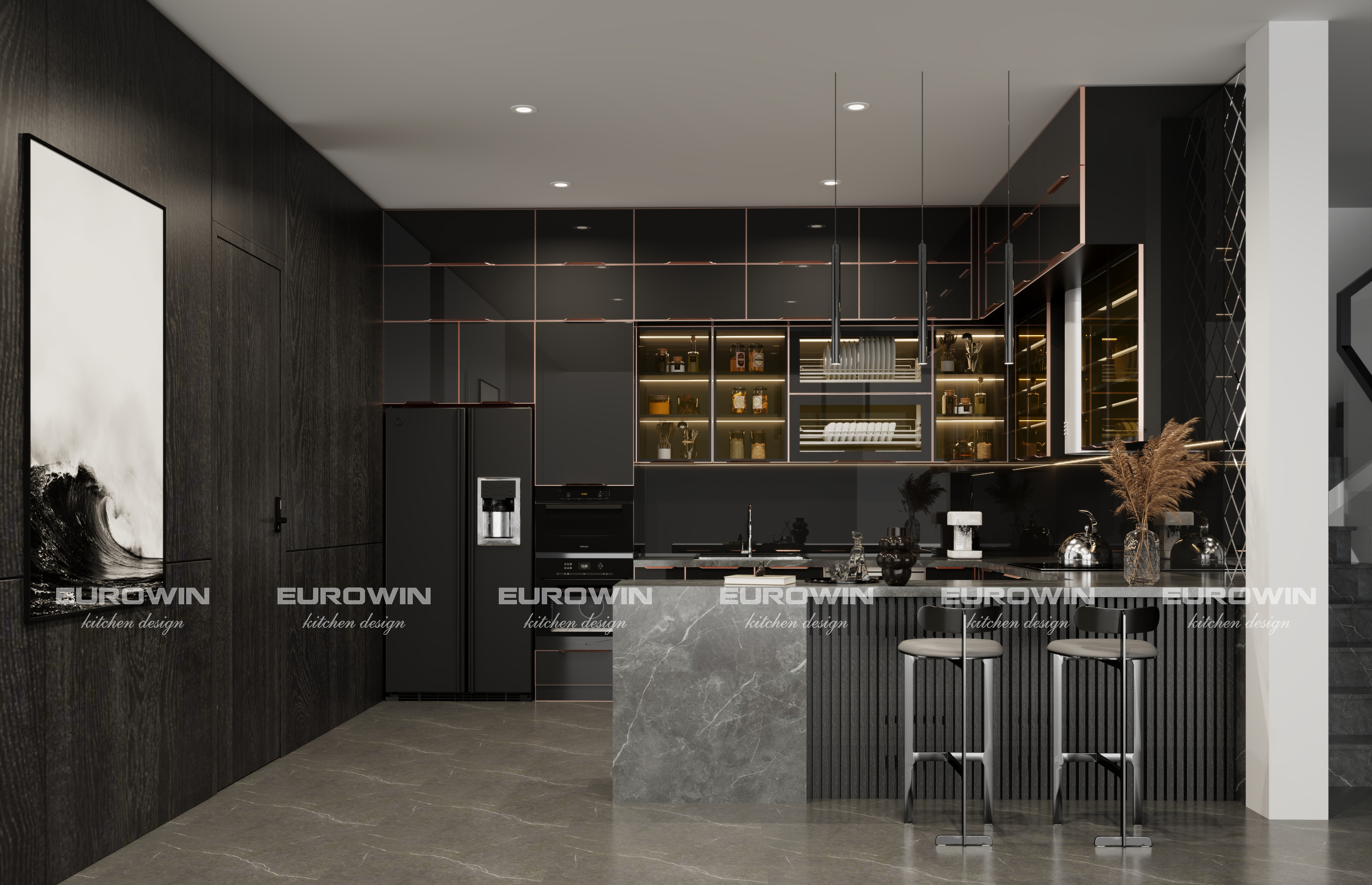 Tủ Bếp Inox Cánh Kính Hay Gỗ Công Nghiệp? Chọn Đúng Theo Phong Cách & Ngân Sách Của Bạn