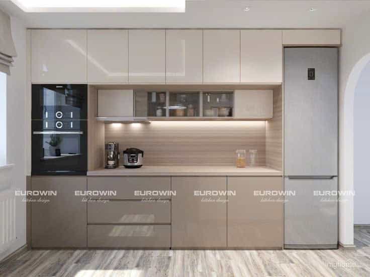 So Sánh Chi Phí Đầu Tư: Tủ Bếp Inox Cánh Kính Và Tủ Bếp Nhựa Acrylic Phù Hợp Với Ai?