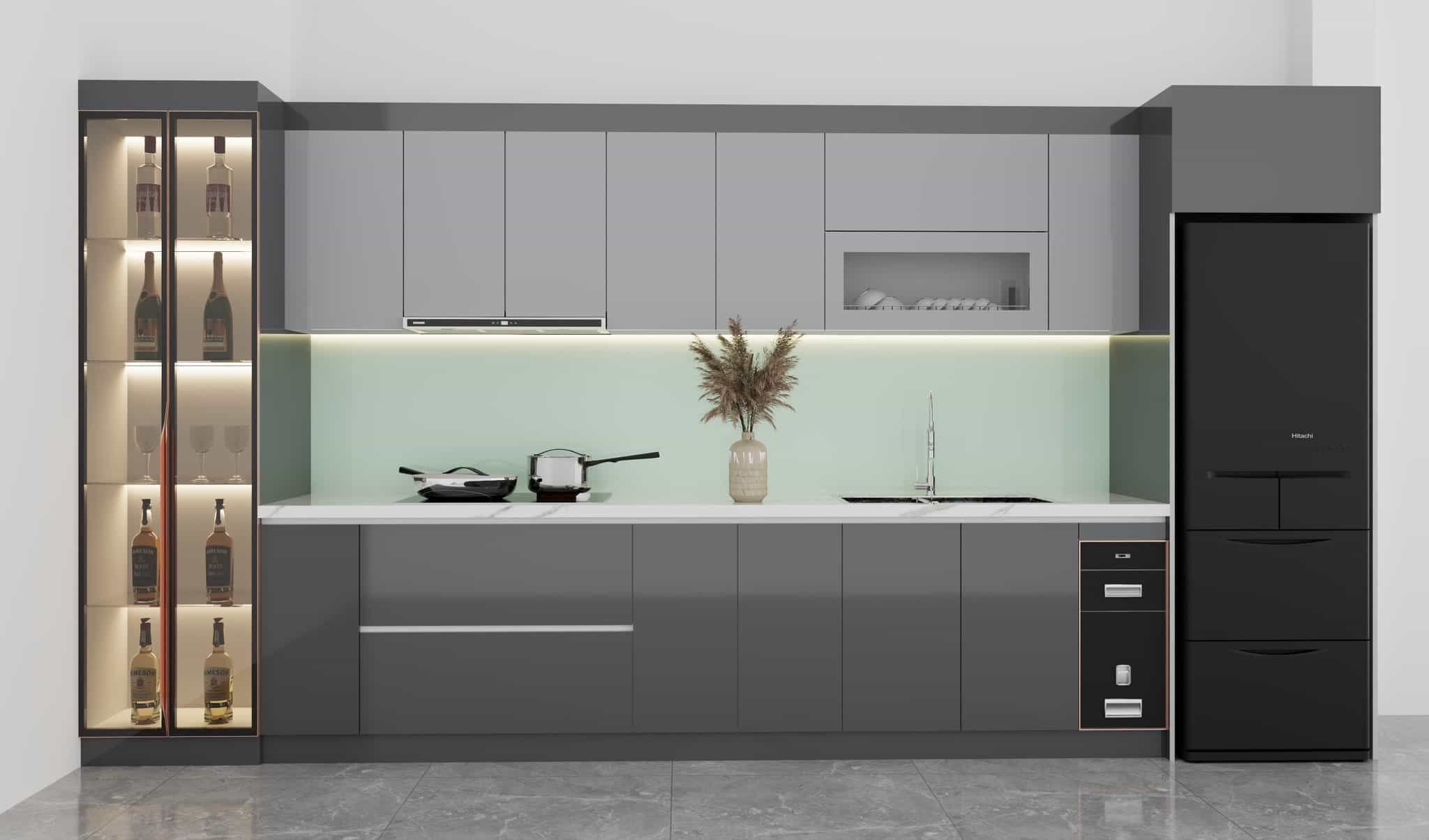 So Sánh Các Loại Tủ Bếp Phổ Biến Hiện Nay: Inox – Nhựa – Gỗ Công Nghiệp | Phân Tích Chuyên Gia